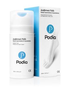 Natura Pharm Podia Diabetic Foot Cream 100ml - Κρέμα για το Διαβητικό Πόδι