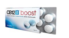 Meda CB 12 Boost Fresh breath Chewing gums 10gums - provides a cool minty flavour and prevents bad breath