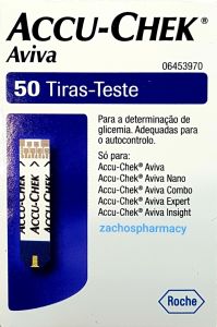 Roche Accu-Chek Aviva Glucose metering strips (50strips) - 50 ταινίες μέτρησης σακχάρου