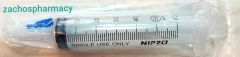 Nipro Plastic Syringe for catheter 60ml - Πλαστική σύριγγα για χρήση σε καθετήρα