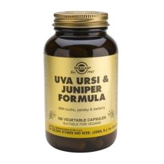 Solgar Uva Arsi & Juniper formula 100caps - antimicrobial properties, and diuretic effects