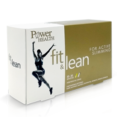 Power Health Fit & Lean for Active Slimming 30 + 30caps - Double Diet Supplement for Active Slimming