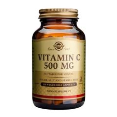 Solgar Vitamin C 500mg 100veg.Caps - An Antioxidant Vitamin Essential To The Health Of The Body