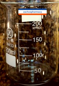 Glass Heating beaker 200ml - Γυάλινο ποτήρι ζέσεως