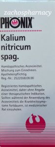 Phonix Kalium nitricum spag 50ml - Homeopathic drops