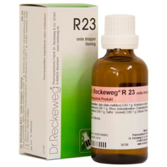 Dr.Reckeweg R23 Homeopathy Oral Drops 50ml - Πόσιμες Σταγόνες Για Έκζεμα, δερματοπάθειες, έρπη