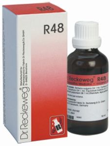 Dr.Reckeweg R48 Homeopathy Oral Drops 50ml - Πόσιμες Σταγόνες Για Αδύναμο αναπνευστικό/πνεύμονες