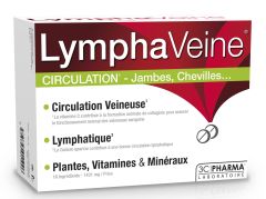 3C Pharma Lymphavein for a healthy circulatory system 60tabs - Για κουρασμένα πόδια , ορθοστασία