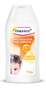 Omega Pharma Paranix Shampoo Protection 2in1 200ml - Καθαρισμός και προστασία κατά των φθειρών
