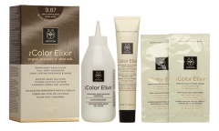 Apivita my Color Elixir Permanent hair color kit D.Bl.Pea.S N6.87 50/75/15ml - μόνιμη βαφή μαλλιών ξανθό σκούρο περλέ μπεζ