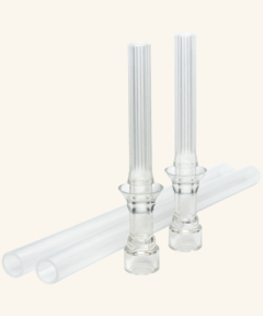 Nuk Flexi Cup Replacement cup straws (2pieces) - Ανταλλακτικό καλαμάκι Soft για το παγουράκι Flexi Cup