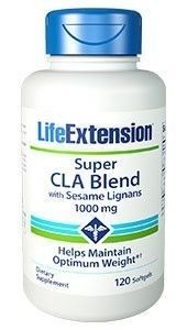 LifeExtension Super CLA Blend 120soft.caps - Προωθεί τη διαδικασία της λιπόλυσης