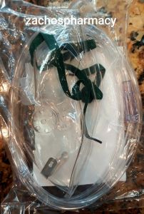 Oxygen mask with extension (adult) 1piece - mask for oxygen device