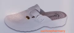 Sanitaire Men's Working Anatomic Slippers White (1348) 1pair - Men's Anatomic Professional slippers
