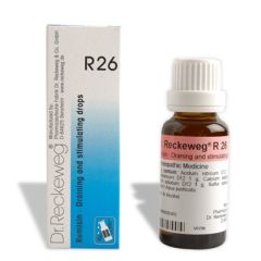 Dr.Reckeweg R26 Homeopathy Oral Drops 50ml - Πόσιμες Σταγόνες Εξουδετερώνουν τις επιπτώσεις των χρονίων ασθενειών
