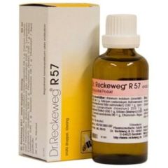 Dr.Reckeweg R57 Homeopathy Oral Drops 50ml - Πόσιμες Σταγόνες για ενδυνάμωση αναπνευστικού συστήματος
