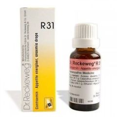 Dr.Reckeweg R31 Homeopathy Oral Drops 50ml - Πόσιμες Σταγόνες για Αναιμία, ανορεξία, ενεργοποίηση μυελού οστών