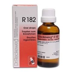 Dr.Reckeweg R182 Homeopathy Oral Drops 50ml - Πόσιμες Σταγόνες Για Φλεγμονές στη στοματική κοιλότητα