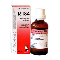 Dr.Reckeweg R184 Homeopathy Oral Drops 50ml - Πόσιμες Σταγόνες Για Εξάντληση, stress, κατάθλιψη 