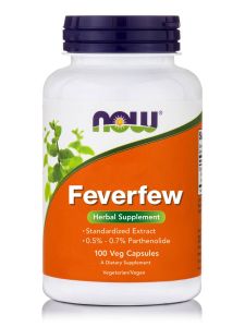 Now Feverfew Herbal 100.veg.caps - ανακουφίζει με φυσικό τρόπο από τους πόνους