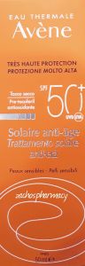 Avene Solaire anti-age sunscreen face cream SPF50+ 50ml - Πολύ υψηλή αντηλιακή & αντιγηραντική προστασία για το ευαίσθητο δέρμα