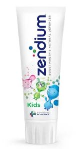 Zendium Kids 0-5 years Kids Toothpaste (500ppm) 75ml - ) χρησιμοποιεί τα ίδια φυσικά ένζυμα όπως και το στόμα σας
