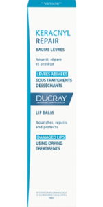 Ducray Keracnyl Repair Lip balm 15ml - ξηρά χείλη με σκασίματα από φαρμακευτικές αγωγές κατά της ακμής