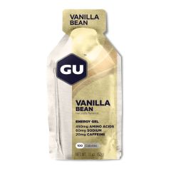 GU Energy gel Vanilla Bean 32gr - helps sustain energy demands of any duration or activity