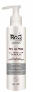 Roc Pro-Cleanse Gel Extra gentle wash-off cleanser 200ml - καθαρίζει πολύ απαλά τις ευαίσθητες επιδερμίδες