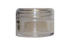 Acrylic vase for traveling needs 20ml - Acrylic jar ideal for travel
