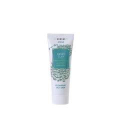 Korres Green Clay face mask for oily skin 18ml - Deep Cleansing Mask
