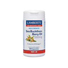 Lamberts Sea Buckthorn 1000mg (Hippophaes) 30caps - ένα από τα υψηλότερης ισχύος προϊόντα Ιπποφαούς