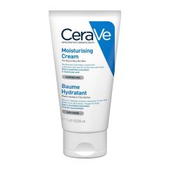 Cerave Moisturizing face and body cream 50ml - προσφέρει ενυδάτωση όλη την ημέρα, από την πρώτη κιόλας χρήση