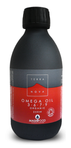 Terranova Omega oil 3-6-7-9 250ml - 100% vegetable, organic farmed with Ω7, without fish oil