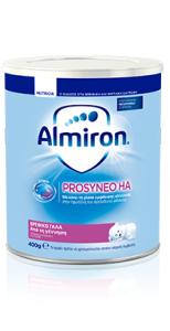 Nutricia Almiron Prosyneo HA powdered milk 400gr - για βρέφη με οικογενειακό ιστορικό αλλεργίας, κατάλληλο από τη γέννηση