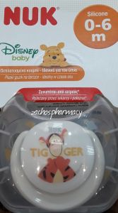 Nuk Disney Baby Silicone Soother 0-6 months 1piece - Πιπίλα Σιλικόνης Με Φιγούρες Disney