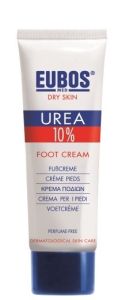 Eubos Med Urea 10% Foot cream 100ml - Μοναδική σύνθεση ειδικά εμπλουτισμένη σε ουρία