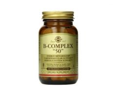 Solgar Formula B-Complex "50" High Potency 100 veg.caps - βιταμίνες του συμπλέγματος Β