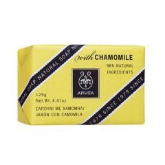 Apivita Natural Soap with Chamomile 125gr - Natural chamomile soap