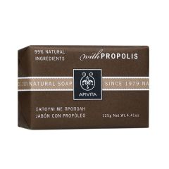 Apivita Natural Soap with Propolis 125gr - Can be used for shaving