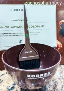 Korres Hair Colouring Bowl and brush 1.kit - Hair dye kit (Hair dye bowl and hair dye brush)