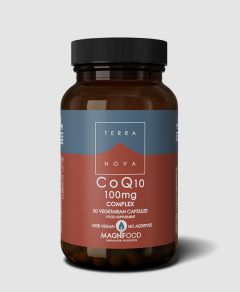 Terranova Co Q10 (CoQ10) Co enzyme Q10 100mg 50.veg.caps - Συνένζυμο Q 10 ενισχυμένο