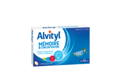Alvityl Memory and concentration 30.caps - Συνεισφέρει στην καλή λειτουργία της μνήμης και ενισχύει τη συγκέντρωση
