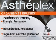 3C Pharma Astheplex for energy and endurance 30caps - Nutritional supplement for weakened organisms