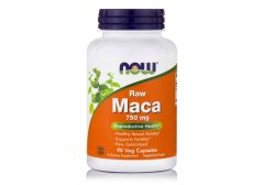 Now Maca 750mg for sexual well being Raw 90.veg.caps -  υποστήριξη μιας υγιούς αναπαραγωγικής ζωής σε άνδρες & γυναίκες