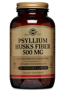 Solgar Psyllium Husks Fibre 500mg 200.veg.caps - περιέχει φλοιό ψύλλιου σε σκόνη