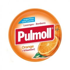Pulmoll Orange & Vitamin C Lozenges 45gr - Χαρίζουν δροσερή αναπνοή και ενισχύουν το ανοσοποιητικό