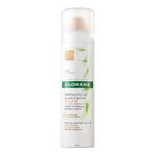 Klorane Dry shampoo with oat milk (Brown to dark hair) 150ml - Gently clean your hair quickly and easily without water