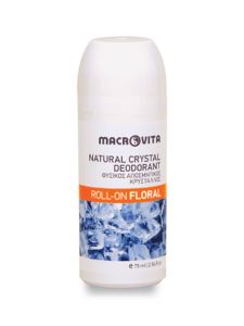 Macrovita Natural Crystal Deodorant Spring 75ml - Φυσικός Αποσμητικός Κρύσταλλος