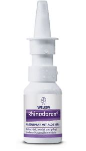Weleda Rhinodoron Nasal spray with aloe vera 20ml - Ρινικό εκνέφωμα με φυσιολογικό διάλυμα άλατος και Αλόη Βέρα